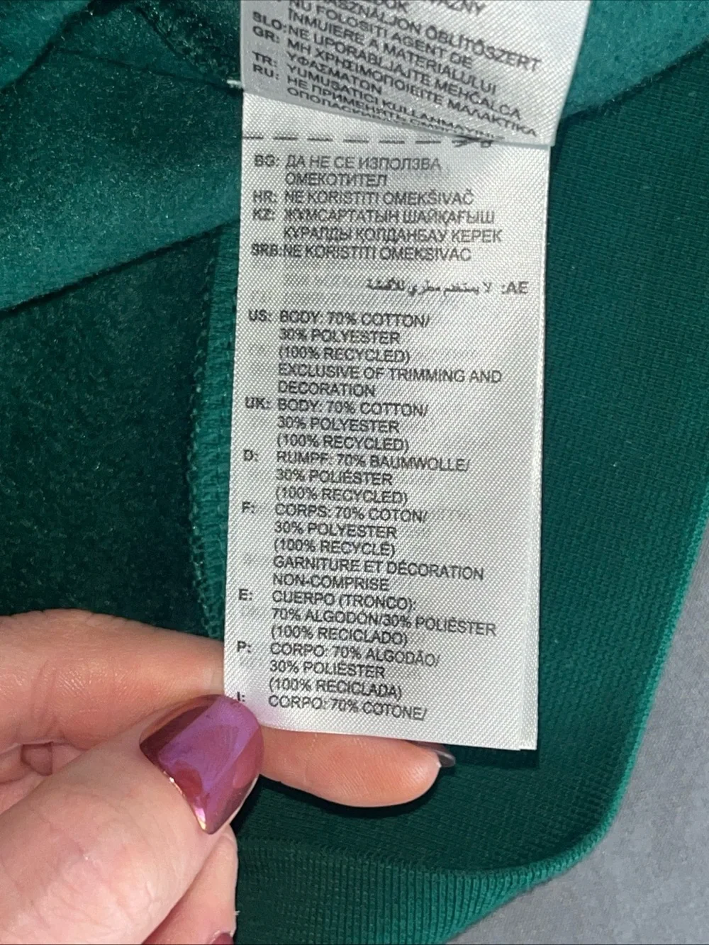 NWT Adidas Men’s Crewneck Sweatshirt in Green